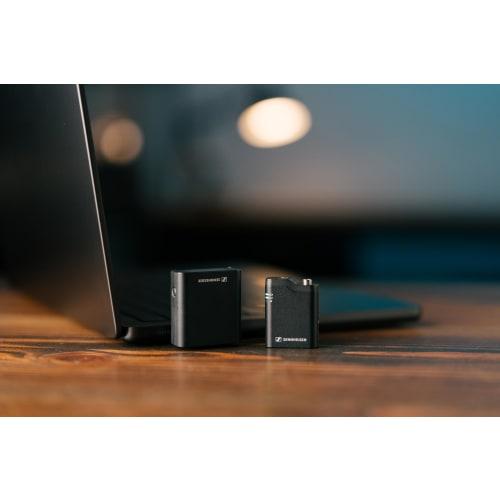 Sennheiser PROFILE WIRELESS 1-CHANNEL SET, Compact 2.4 GHz Wireless Microphone System (700278), Features Clear ASMR-Quality Sound and 32-Bit Float Rec