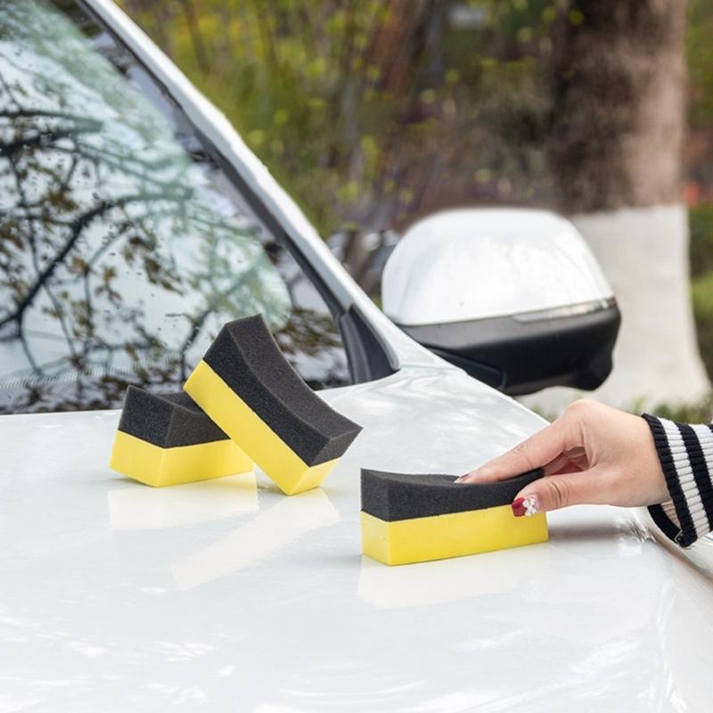 Paduri aplicatoare EVA, Burete EVA, Burete pentru spălarea mașinii și paduri de curățare, Perfect pentru ceară, sealant, balsam fără efort