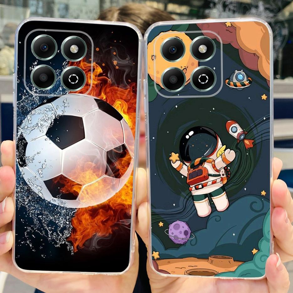 For Honor X6b Case JDY-LX1 JDY-LX2 Stylish Painted Cover Soft Silicone Shell For Honor X6b X 6b HonorX6b Phone Case 6.56'' Coque