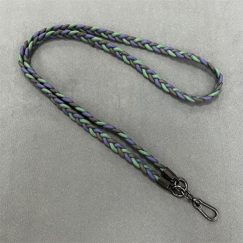 1Mm Polyester Woven Mobile Phone Lanyard Color Strap Rope Badge Camera Key Crossbody Diagonal Cross Hanging