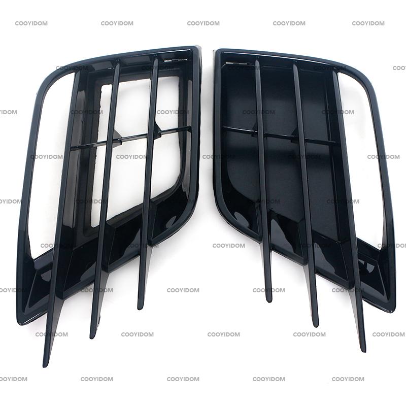 Car Front Bumper Fog Light Lamp Cover Grille Lower Grill For Volkswagen VW Scirocco R 2015 2016 2017 2018