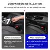 2Pcs Car Seat Gap Filler Side Seam Plug Strip Leak-proof Filling Strip for Mercedes benz AMG S K B E GLK CLASS W212 W213 W176 W221