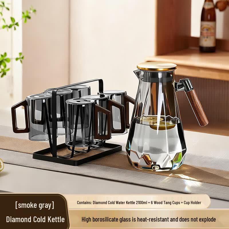 Qīwēi Heat-Resistant Glass Pitcher