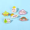 Inspirational Text Enamel Brooch, Positive Words Pattern, Versatile Decorative Lapel Pin Badge for Student Backpack Clothing Reward Gift