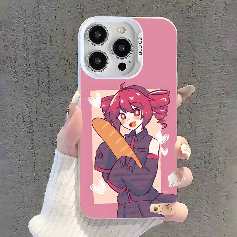 Fukouna Girl K-Kasane T-Teto  Phone Case For iPhone 17,16,13,12,11,15,14,Pro,Max,Plus,SE4,Air,Mini White IMD Matte
