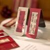 2PCS/SET Chinese Style Calligraphy Magnetic Bookmarks Refrigerator Magnet  Spring Festival Decor