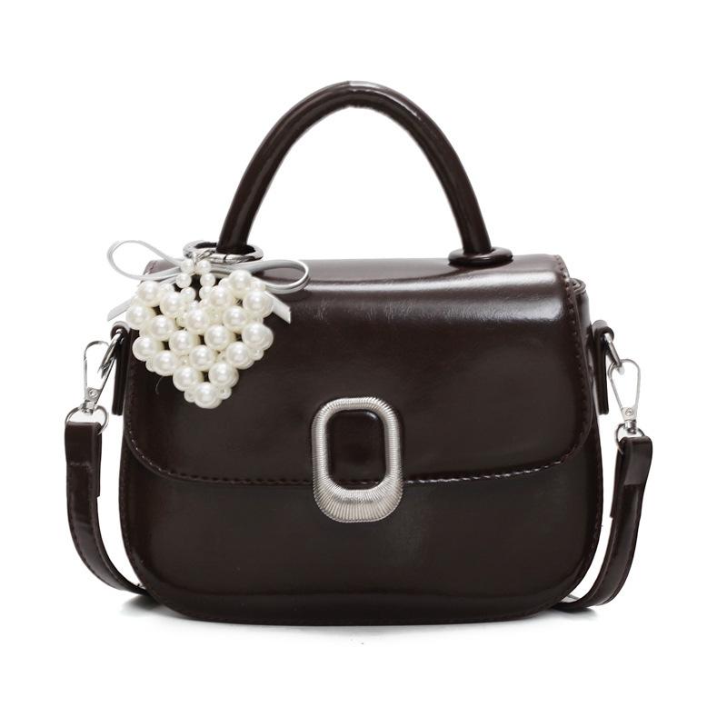 Simple Small Bag Women's New Portable Small Square Bag Casual Niche Personalized Commuter Messenger Bag