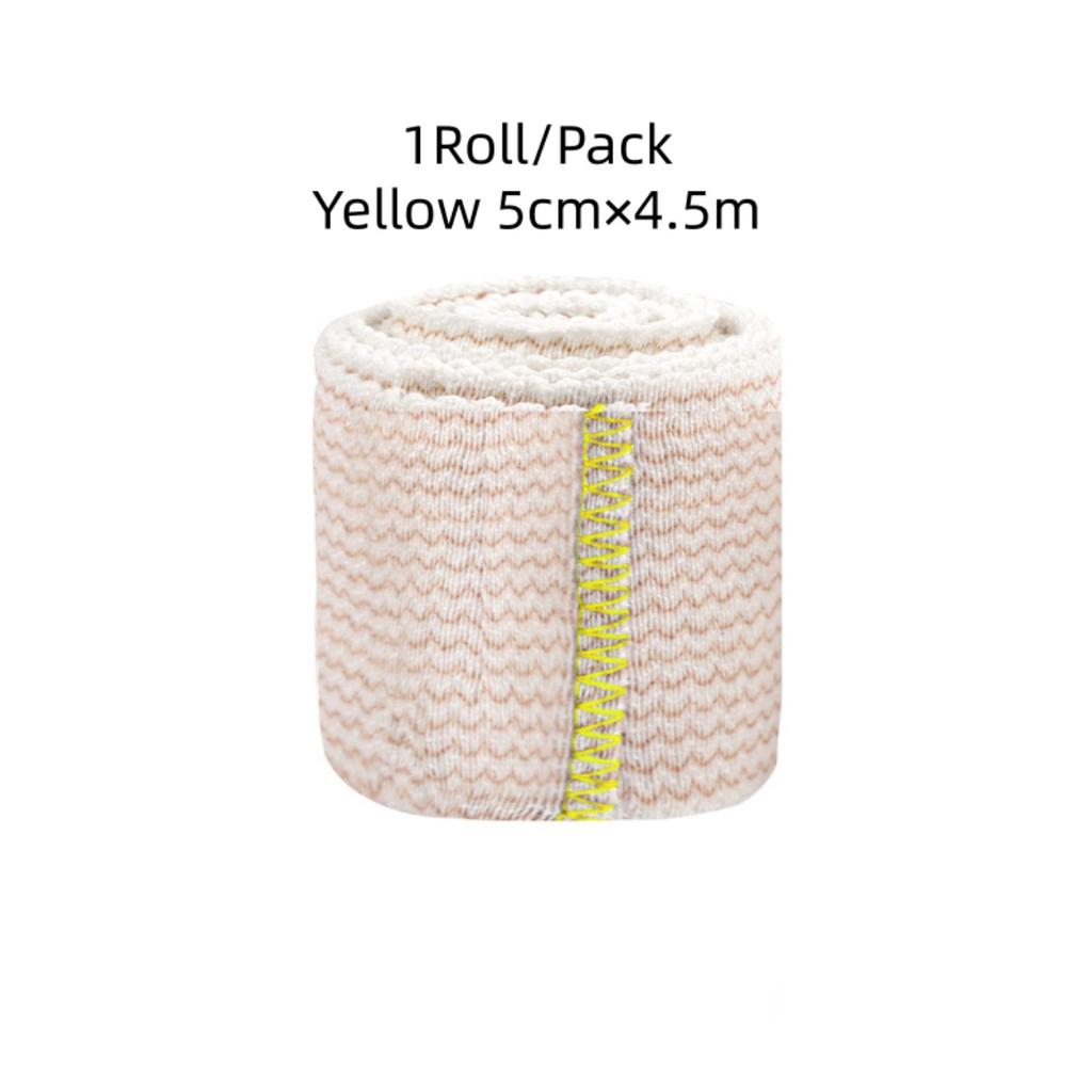 Striped Elastic Bandage Wrap Compression Bandage Fixed Strap Breathable Binding Band Wrapping Elastic Band For Sports Protection