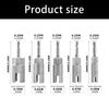 Multiple Size Butterfly Nut Socket Driver Set 10mm 12mm 14mm 16mm 18mm 5Pcs Durability Stainless Steel Construction