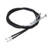 2pcs ATV Front Brake Cable High Strength Steel Heavy Duty Dual Construction for GY6 125 150 200 250cc Auto