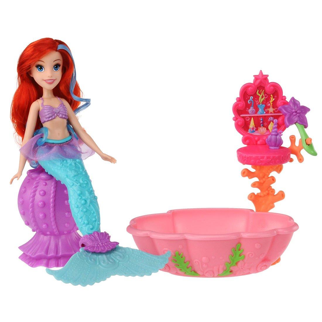 Disney Princess Royal Friends Water Change Spa Set Ariel s