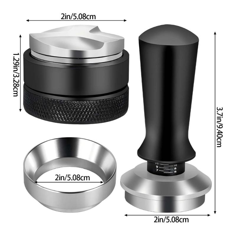 Additional 51mm Coffee Accessories Set Rustless Coffee Maker Equipment with Ergonomic Plan