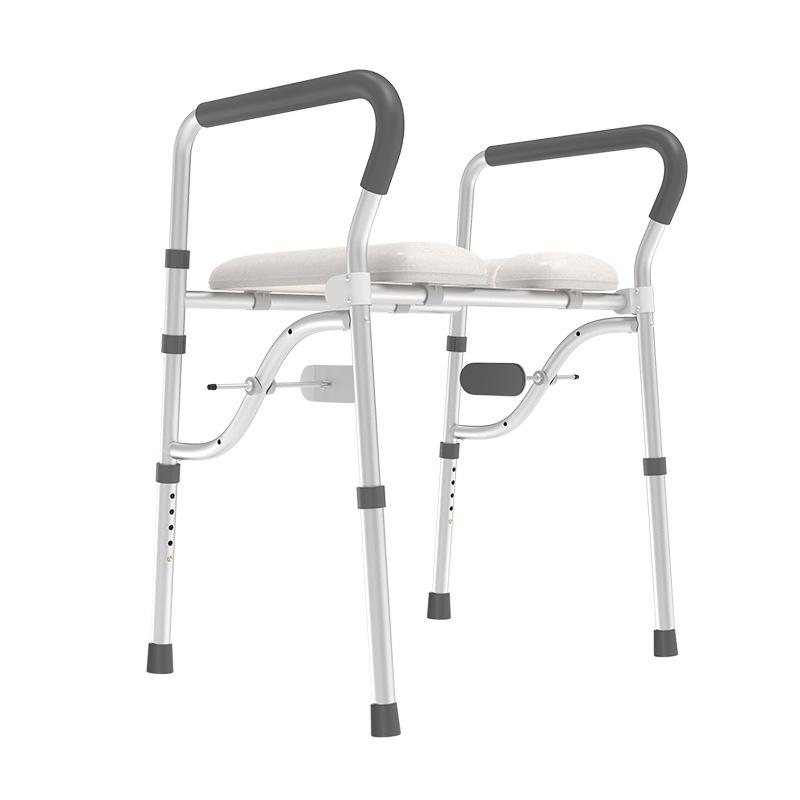 Eligible Toilet Safety Rails, Adjustable Toilet Frame for Elderly, Seniors, Foldable Handicap Toilet Handles Fit Any Toilets
