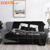 Omnium Gatherum 'Scratched Logo' Ultra-Soft Blanket Quilt Winter Sofa Cover Bed Covers