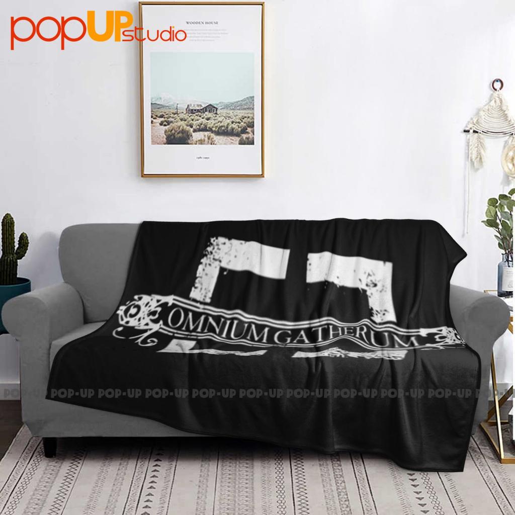 Omnium Gatherum 'Scratched Logo' Ultra-Soft Blanket Quilt Winter Sofa Cover Bed Covers