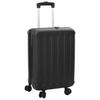 Suitcase with Lock Black 43 X 27 X 66 Cm ABS Plastic