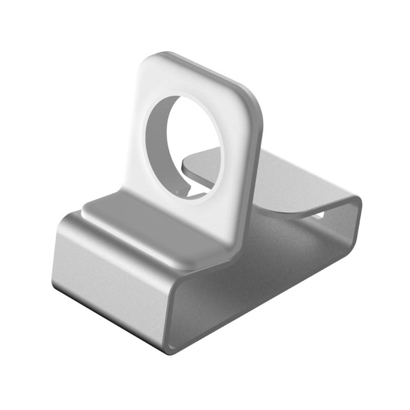 Universelle Ladehalterbasis für Uhren, Lade-Dockingstation aus Aluminiumlegierung für 8-Pin-Smartwatches, Vollständige Serie