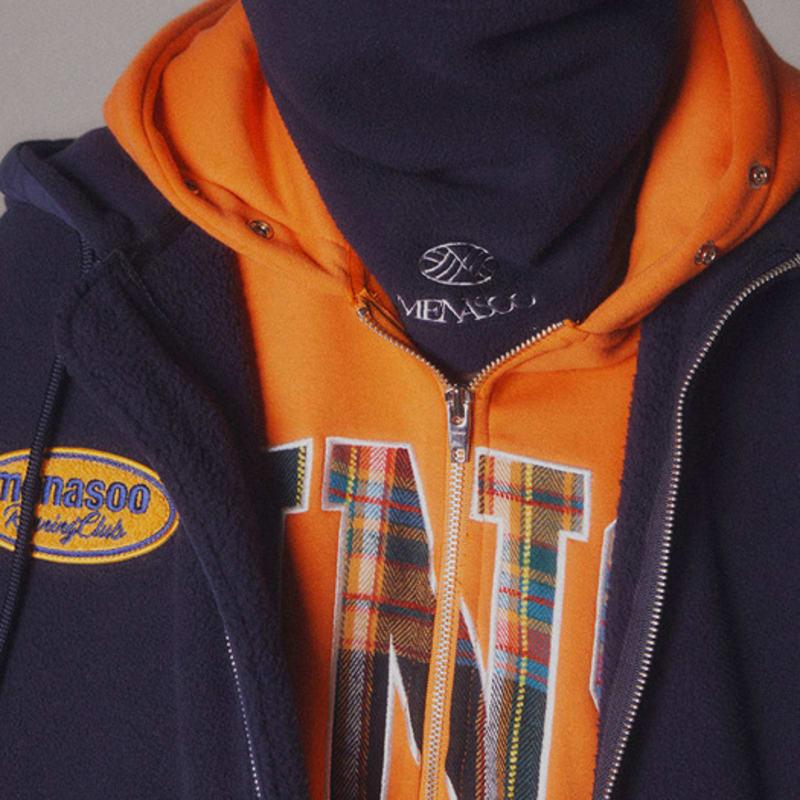 MENASOO 2Way Fleece Warmer_Navy