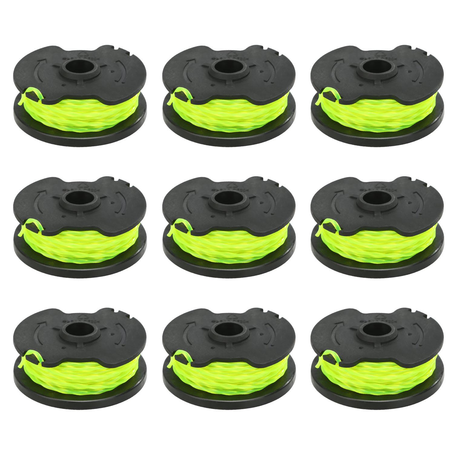 

HT19-401-004-20 9Pcs Replacement Spool Mower Accessory for Hyper Tough 40V Max String Trimmer/HT19-401-004-20/ HT21-401-002-04 (2022) A
