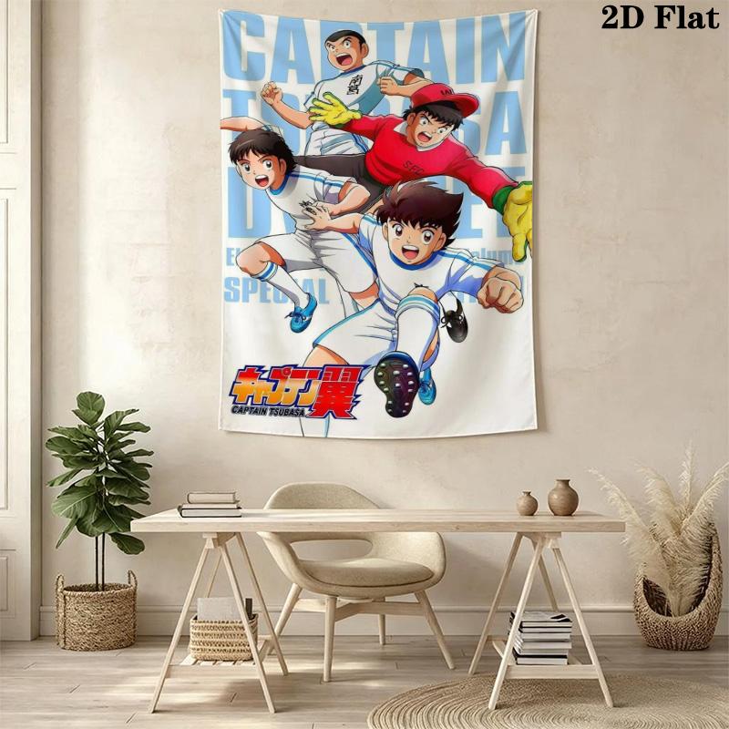 Captain Tsubasa New Adventure Bedding 1 Duvet Cover 2 Pillowcase Without Core Duvet Cover And Pillowcase Soft And Comfortable Bedding Set