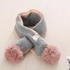 New  Winter Boys Girls Baby Patchwork Scarf Warm Knitted Scarves
