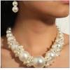 Versatile Baroque Pearl Necklace for Brides – Exaggerated European & American Fashion Accessory