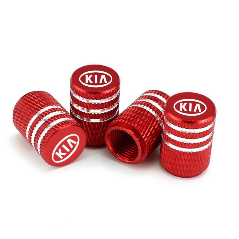 DDMS8 Car Wheel Tire Valve Air Stem Cap Covers for KIA sportage ceed sorento cerato optima picanto rio soul k3 k5 stonic Accessories