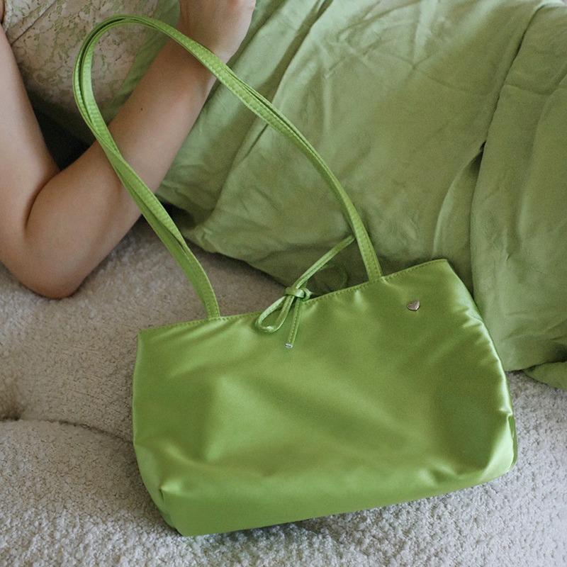 Simple Shoulder Bags For Women  New Fashion Female Silk Underarm Bags Versatile Commuter Large Capacity Hand-held Handbags