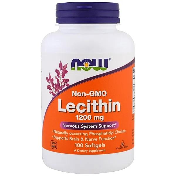 Now Foods LECYTYNA sojowa, 1200 mg.