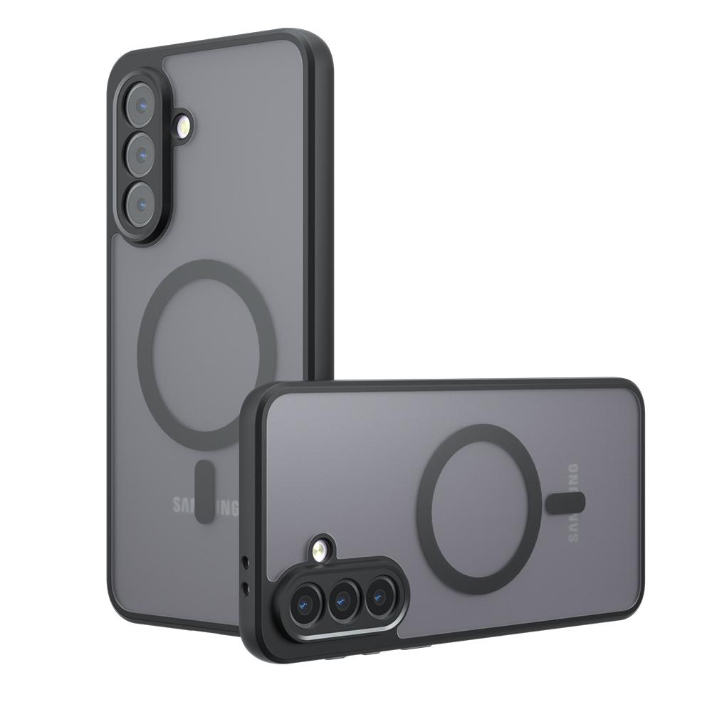 

For Samsung Galaxy A56 A55 A36 A35 A34 A25 5G Case Magsafe Drop-proof Built-in Airbag Corner Non-yellowing Material Soft Cover Pc&Galaxy A34 5G