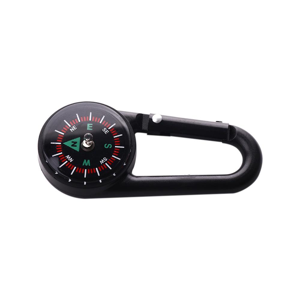 Quick-Hook Buckle Compass Survival Kit Plastic Camping Compass Hiking Compass Compass Mini Compass