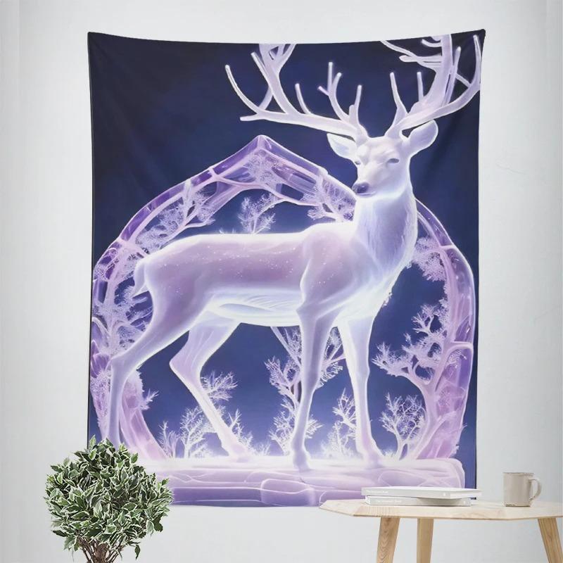 Beautiful Fawn Decorative Tapestry Home Wall Decor Office Living Room Tapestry