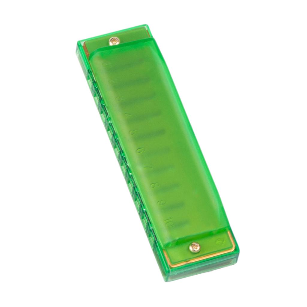 Harmonica Instruments 10 Hole C Key Mouth Organ Beginner Harmonica Set for Kids Music Education