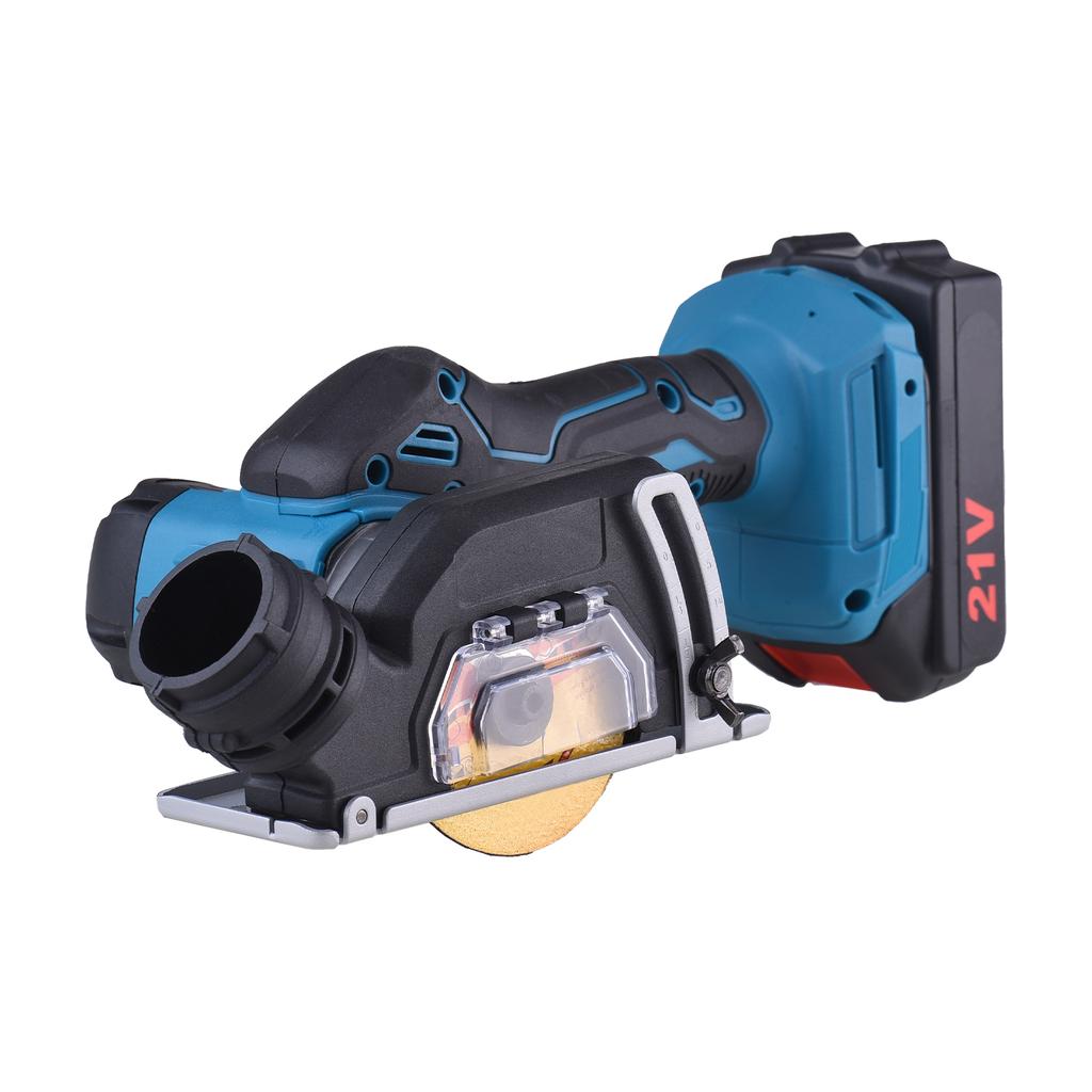 Cordless Circular Saw, 3 Inch Handheld Angle Grinder Kit, Rechargeable Cut Off Tool for Cutting