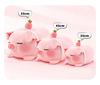 Cute Strawberry Piglet Plush Doll Pillow - Perfect Birthday Gift & Backrest