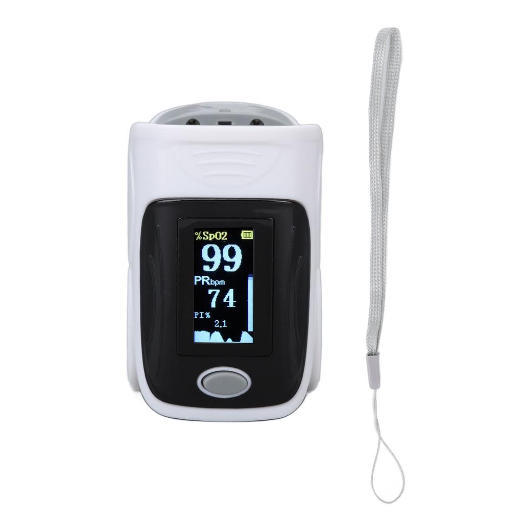 Fingertip Pulse Oximeter Clear Display Small Portable Blood Oxygen Saturation Monitor for