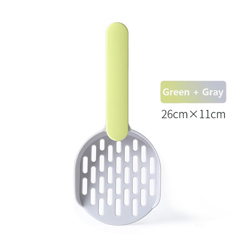 Pelle à litière pour chat Outil de nettoyage pour animaux de compagnie Pelle en plastique Produits de nettoyage pour sable pour chat Toilettes pour chien Cuillères à nourriture pour chat Fournitures pour chat