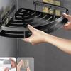 Badezimmerregale Eckduschregal Aluminium Wandhalterung Shampoo Lagerregal Halter Kein Bohren Küche Badezimmer Zubehör Rack
