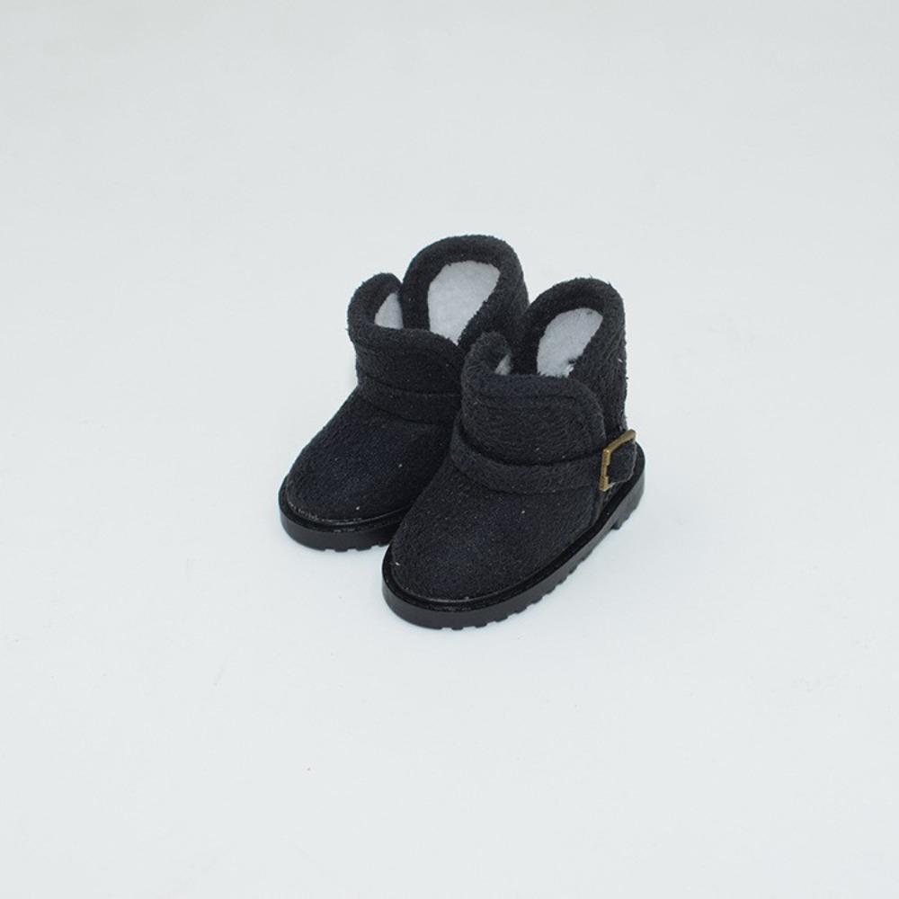 1 Pair Warm 1/6 Bjd Doll Snow Boots Plush 20cm Doll Snow Boots 1/6 Bjd Doll Winter Shoes Children