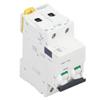 2P Miniature Circuit Breaker DIN Rail Mount Low Voltage Overload Protection Switch 400V 20A