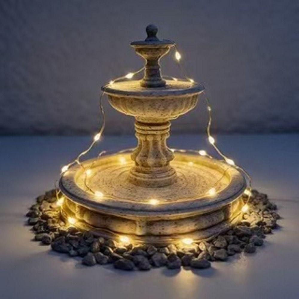 Multi Functional Spray Pool Decoration Funny Home Decorations Creative Fountain Props  Garden