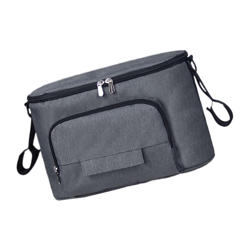 Oxford Cloth Baby Stroller Hanging Bag Organiser Case for Parents Needing More Storage Space During Walks or Outings