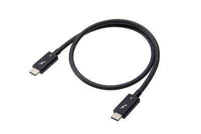 Sumitomo Electric Thunderbolt 3 Kabel Passiv 40Gbps USB-Kabel (Zertifiziert Schwarz) Typ-C (0,5 m)