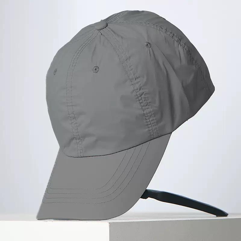 Big Head Circumference Quick-drying Hat Men's Summer Thin Breathable Cap Men's Sports Baseball Cap Women's Sunscreen Visor