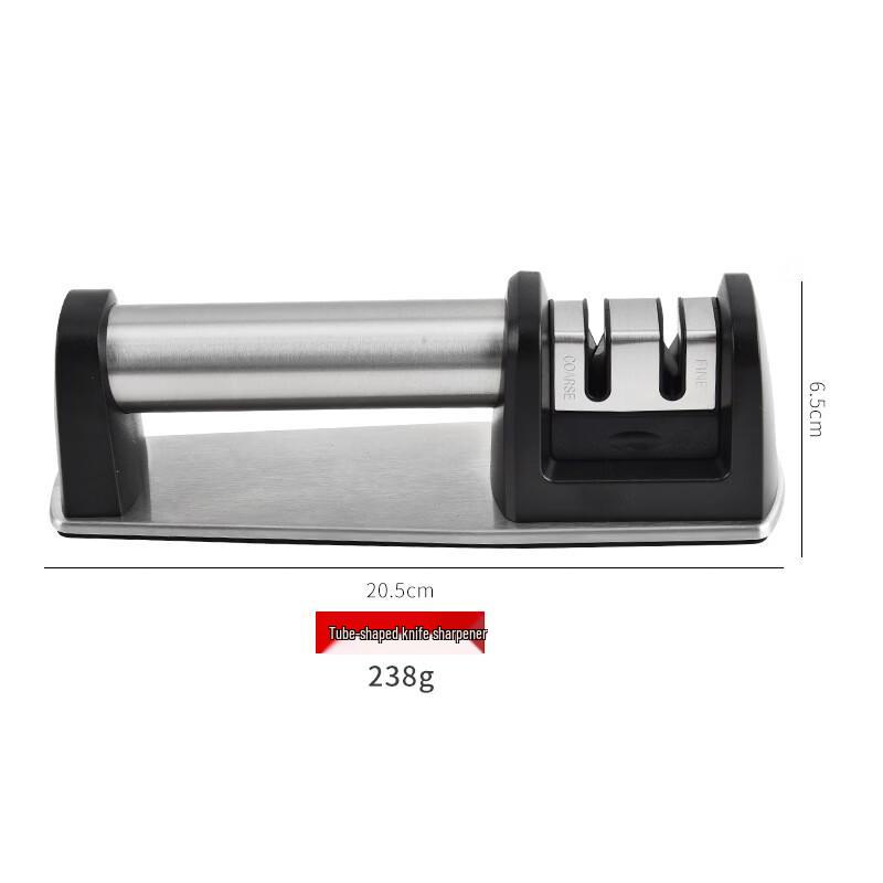 ZISIZ Stainless Steel Two-Stage Handheld Knife Sharpener