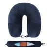 Lightweight Waterproof Travel Neck Pillow Portable Comfortable Storage Bag Soft Adjustable Strap Fillable Pillow Extra Luggage