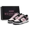 Dunk 'BlackPink Gallon Pink Peach Slip Resistant Low Top Skateboard Shoes Unisex Black Pink DD1503-101(Team-S-BOX)-Random Packaging Bags