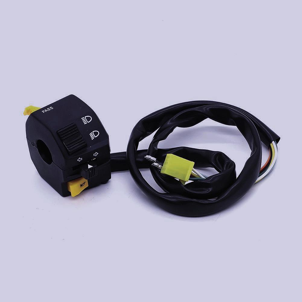 Wangjiang Taizi WJ250 GN250 Handlebar Seat Switch: Left/Right Brake Handle, Turn Signal, Start, Headlight Controls