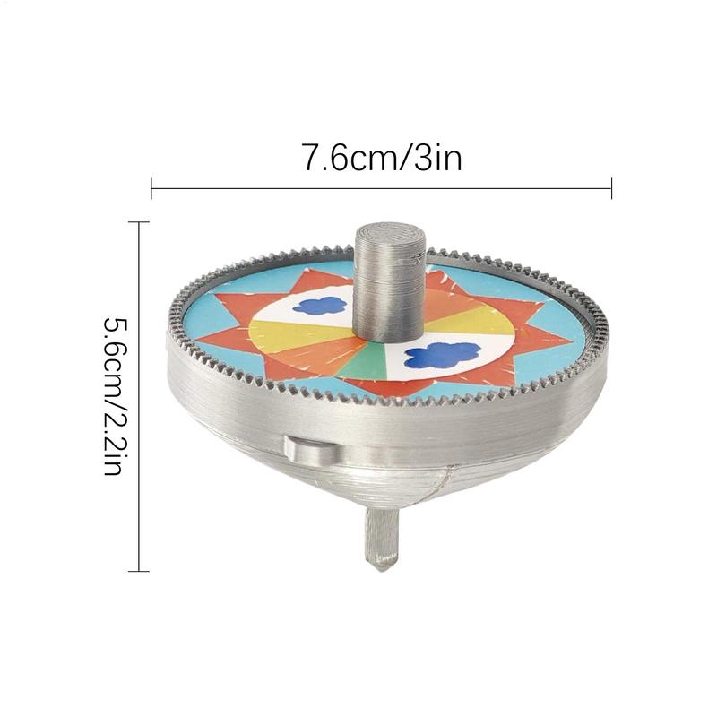 Kids Spinnin Top Korean Rotating Top Toy 3D Print Gyro Toys Interaction Game Gyroscope Relief Stress Rotating S pinning Top Toys