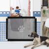 ZK30 Pet Separation Barrier Reinforced Fiber Breathable Mesh Baby Door Fence Isolation Net Pet Fence Safety Net